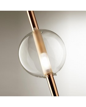 4685/3 PENDANT ODL20 294 медный/прозрачный Подвес G9 3*5W 220V LAZIA-foto7