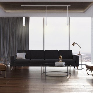 357976 PORT NT19 080 белый Светильник трековый однофазный трехжильный IP20 LED 3000К 12W 220V EDDY-foto3