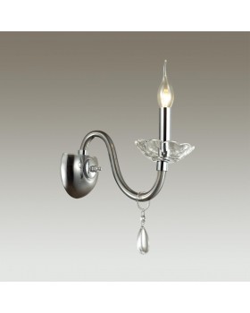 4725/1W CLASSIC ODL20 405 хром/дымчатый/стекло/хрусталь Бра E14 1*40W 220V KEPRIA-foto3