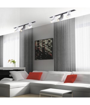 358090 PORT NT19 055 алюминий Встраиваемый профиль, длина 1м IP20 SABRO-foto3