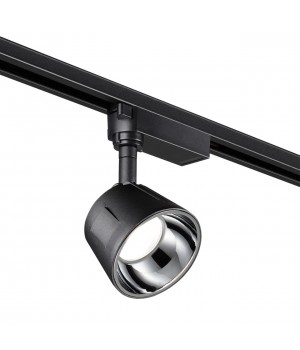 358725 PORT NT21 094 черный/хром Светильник трековый однофазный трехжильный IP20 LED 4000K 20W 100-265V KNOF-foto4