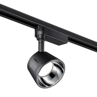 358725 PORT NT21 094 черный/хром Светильник трековый однофазный трехжильный IP20 LED 4000K 20W 100-265V KNOF-foto4