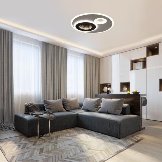 4501/85CL LEDIO LN20 034 белый, черный Люстра потолочная LED 85W 3000-6000К 6420Лм 220V MILLY-foto3