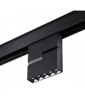 358535 SHINO NT21 061 черный Трековый светильник для низковольного шинопровода IP20 LED 4000K 12W 48V KIT-foto6