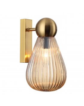 5402/1W MODERN ODL_EX23 21 золотой/янтарный/металл/стекло Бра E14 1*40W ELICA-foto4