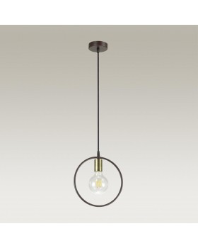 3691/1 SUSPENTIONI LN19 223 черный, античная бронза Подвес E27 60W 220V DARRYL-foto3