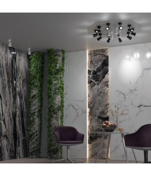 370929 OVER NT22 163 белый Светильник накладной IP20 GU10 50W 220V MOLO-foto3