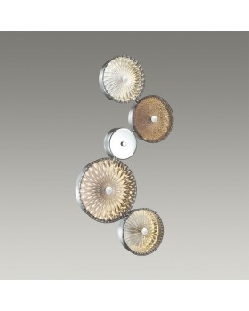 5416/26WL L-VISION ODL_EX23 11 хром/разноцветный металл/стекло Бра LED 26W 4000K CARAMELLA-foto3