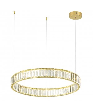 5015/36L L-VISION ODL23 425 золотой/прозрачный металл/хрусталь Люстра LED 36W 4000K 4280Лм VEKIA-foto5