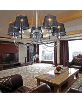 3228/5 COMFI LN16 079 хром Люстра потолочная E14 5*40W 220V ASANTA-foto3