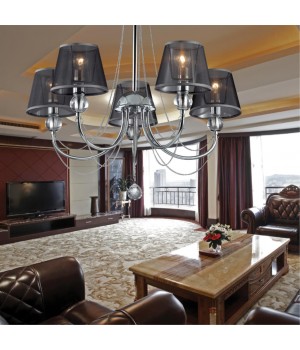 3228/5 COMFI LN16 079 хром Люстра потолочная E14 5*40W 220V ASANTA-foto3