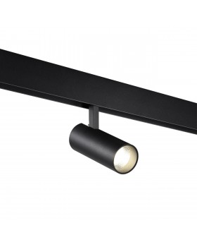 358630 SHINO NT21 053 черный Трековый низковольтный св-к диммируемый с ДУ, со сменой цв.температуры IP20 LED 3000~6500К 12W 48V FLUM-foto4
