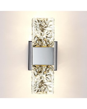 4365/5WL HIGHTECH ODL23 203 хром полированный/стекло Настенный св-к IP20 LED 10W 634Лм 3000K RICCI-foto4