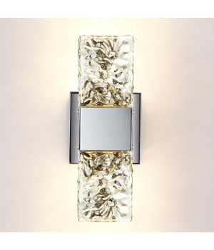 4365/5WL HIGHTECH ODL23 203 хром полированный/стекло Настенный св-к IP20 LED 10W 634Лм 3000K RICCI-foto4