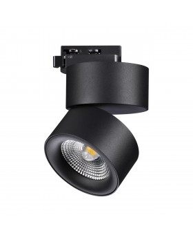358785 PORT NT21 093 черный Светильник трековый однофазный трехжильный IP20 LED 25W 4000K 2200Лм 100-265V GRODA-foto5