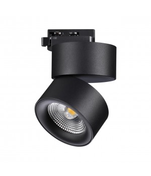 358785 PORT NT21 093 черный Светильник трековый однофазный трехжильный IP20 LED 25W 4000K 2200Лм 100-265V GRODA-foto5