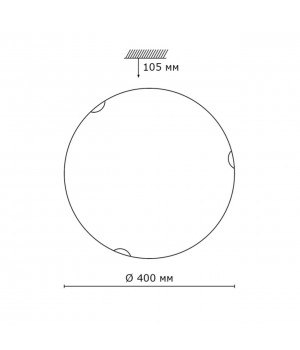 208 GLASSI SN 107 Светильник стекло/белое E27 2*100Вт D400 VUALE-foto2