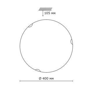 208 GLASSI SN 107 Светильник стекло/белое E27 2*100Вт D400 VUALE-foto2