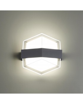 358575 STREET NT21 320 темно-серый Ландшафтный настенный светильник IP54 LED 4000K 12W 85-265V KAIMAS-foto3