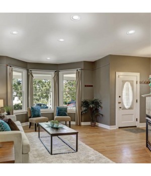 357573 SPOT NT18 273 белый Встраиваемый светильник IP20 LED 3000K 10W 175-265V LUNA-foto3