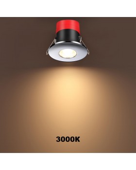 358640 SPOT NT21 243 хром Светильник встраиваемый светодиодный диммируемый, смена цв. температуры IP65 LED 3000К\4000К\5000К 8W 220V REGEN-foto5