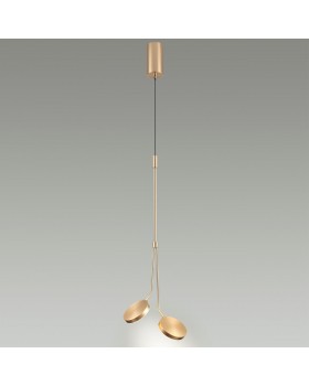 5011/16L L-VISION ODL23 171 золотой матовый металл/акрил Подвес LED 16W 3000K MARO-foto3