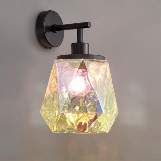 4997/1W MODERN ODL23 303 черный/разноцветный/металл/стекло Бра E27 1*40W CAPRA-foto3