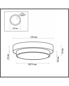 2744/3C DROPS ODL15 545 венге/стекло Н/п светильник IP44 E14 3*40W 220V HOLGER-foto2