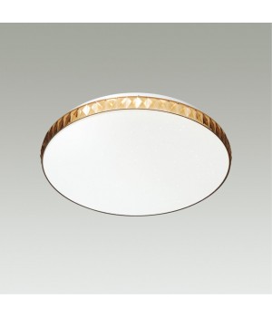 2078/EL PALE SN 073 Светильник пластик/белый/янтарный LED 72Вт 3000-6000K D500 IP43 пульт ДУ DINA AMBER-foto4