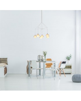 3597/6 MODERNI LN18 114 белый, хром Люстра G9 6*40W 220V DONDOO-foto3