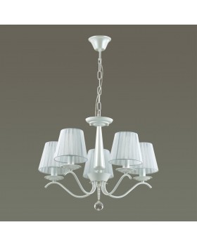 3712/5 NEOCLASSI LN19 105 белый Люстра E14 5*60W 220V HAYLEY-foto3
