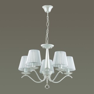 3712/5 NEOCLASSI LN19 105 белый Люстра E14 5*60W 220V HAYLEY-foto3