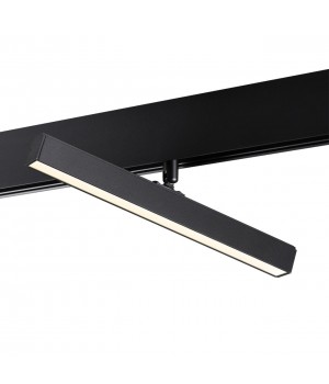 358612 SHINO NT21 045 черный Трековый светильник для низковольного шинопровода IP20 LED 4000K 12W 48V FLUM-foto4