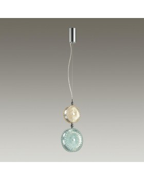 5416/13LD L-VISION ODL_EX23 10 хром/желтый/голубой металл/стекло Подвес LED 13W 4000K CARAMELLA-foto3