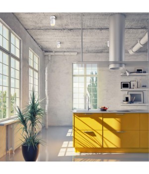 3854/1C HIGHTECH ODL19 204 белый Потолочный поворотный светильник GU10 50W 220V CORSUS-foto4