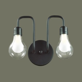 3636/2W LOFTI LN18 142 чёрный/стекло Бра G9 40W 220V NATTU-foto3