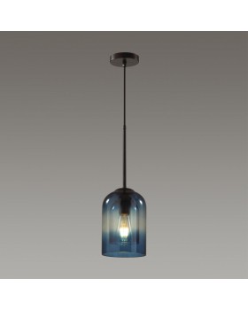 5280/1 SUSPENTIONI LN23 136 черный, синий L провода 1500мм Подвес E27 1*60W 220V BORIS-foto3