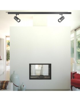 358743 PORT NT21 121 черный Трехфазный трековый светодиодный светильник с переключ. цв.температуры IP20 LED 3000К\4000К\6000К 20W 100-265V NAIL-foto3