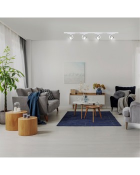 358167 PORT NT19 124 белый Трехфазный трековый светодиодный светильник IP20 LED 4000K 20W CURL-foto3