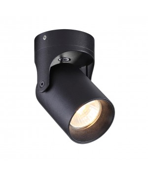3855/1C HIGHTECH ODL19 204 черный Потолочный поворотный светильник GU10 50W 220V CORSUS-foto3