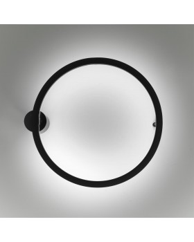 4386/18WL HIGHTECH ODL23 121 черный/металл Настенный светильник IP20 RGB динамическая подсветка ПДУ в комплекте LED 18W 3000K OMEN-foto5