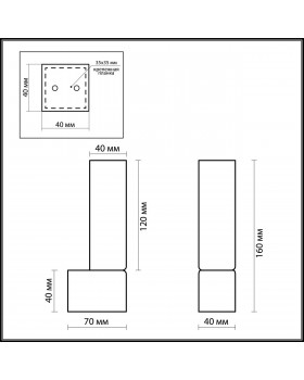2136/1W DROPS ODL11 559 хром Бра IP44 G9 40W 220V WASS-foto2