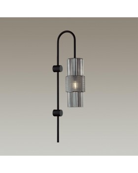 5016/1W MODERN ODL23 335 черный/дымчатый металл/стекло Бра E14 1*40W PIMPA-foto3