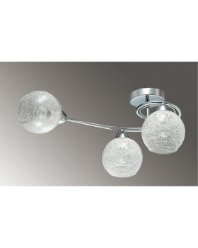 3063/3C MODERNI LN16 186 хром Люстра потолочная E14 3*60W 220V NINETTE-foto3