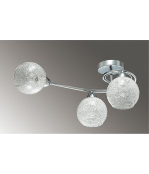 3063/3C MODERNI LN16 186 хром Люстра потолочная E14 3*60W 220V NINETTE-foto3