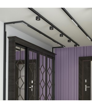 358539 SHINO NT21 048 черный Трековый светильник для низковольного шинопровода IP20 LED 4000K 12W 48V FLUM-foto3