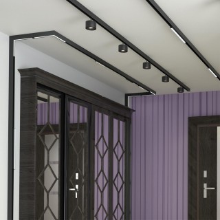 358539 SHINO NT21 048 черный Трековый светильник для низковольного шинопровода IP20 LED 4000K 12W 48V FLUM-foto3