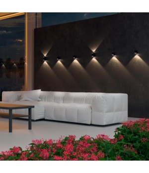 370839 STREET NT22 355 черный Светильник ландшафтный IP54 GU10 2*15W 220V LANDSCAPE-foto3