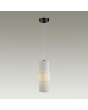 5017/1 MODERN ODL23 335 черный/белый матовый металл/стекло Подвес E14 1*40W PIMPA-foto3