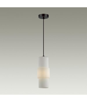 5017/1 MODERN ODL23 335 черный/белый матовый металл/стекло Подвес E14 1*40W PIMPA-foto3